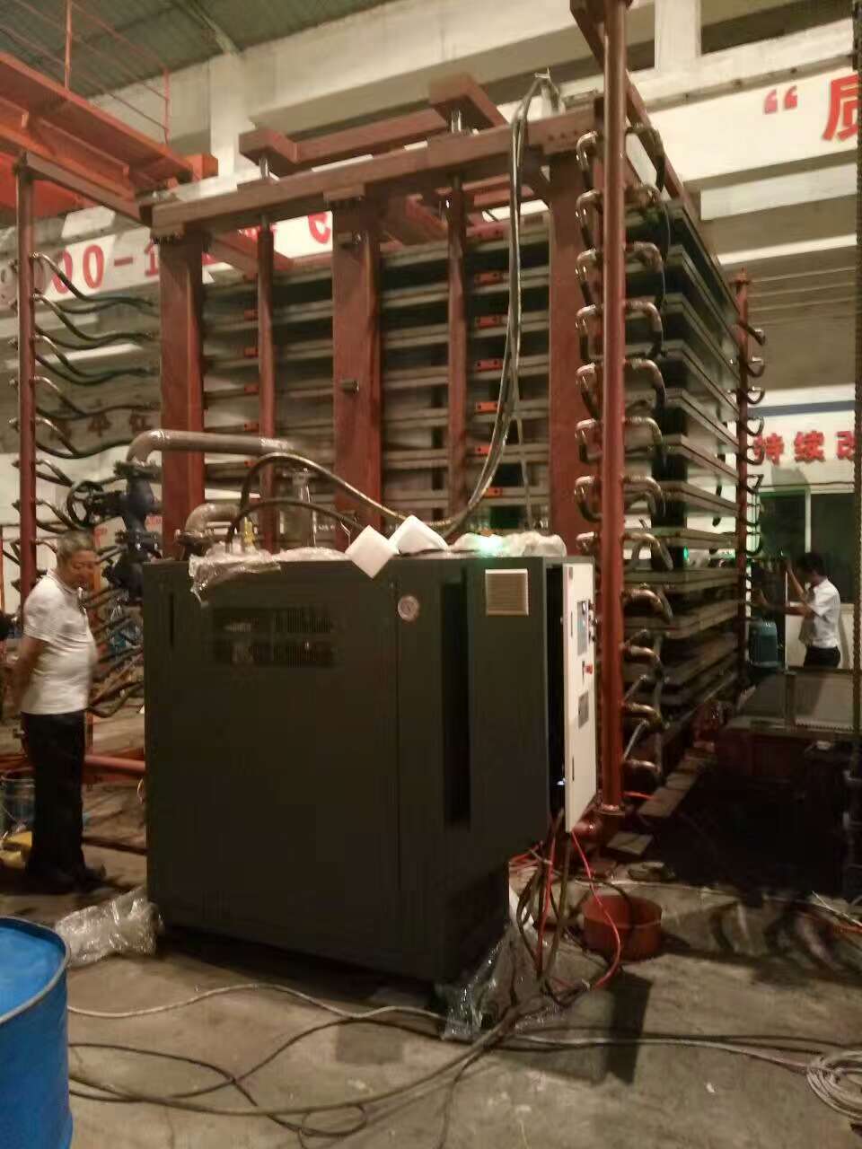 工程石、石英石壓機專用模溫機
